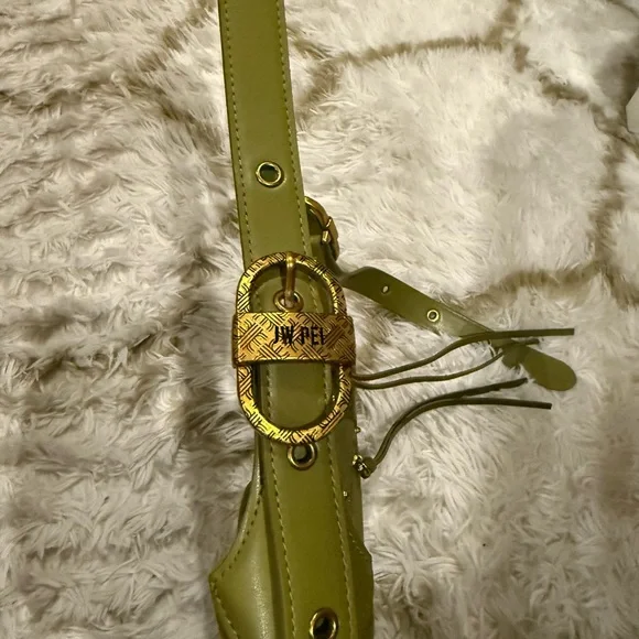 JW PEI GREEN SUEDE BAG - Picture 3 of 10